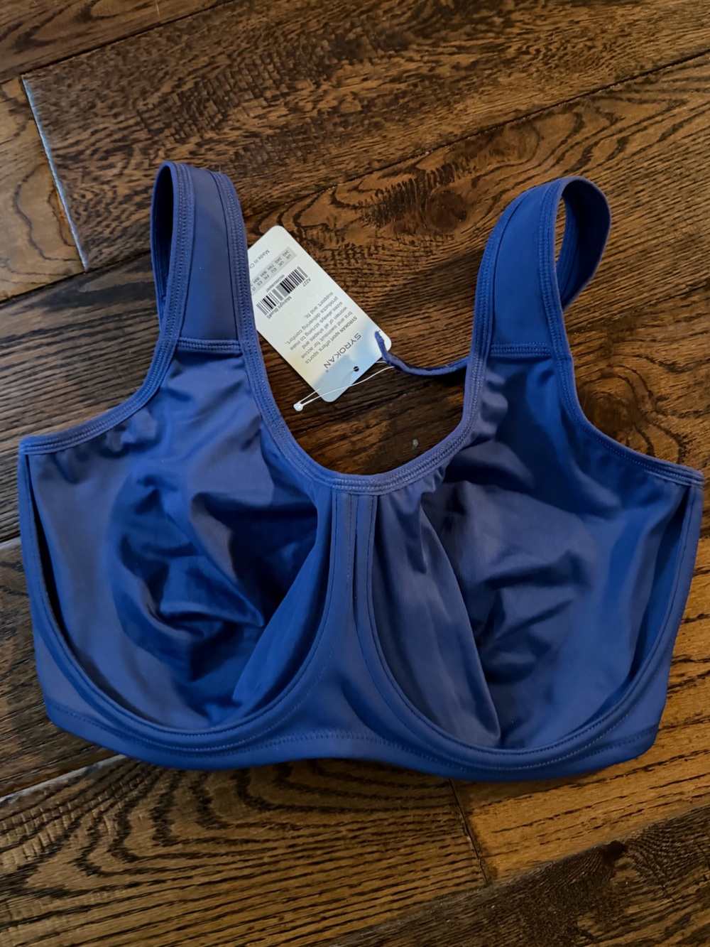 Syrokan Blue Max Control Underwire High Impact Sports Bra Size 34G - Picture 2 of 7